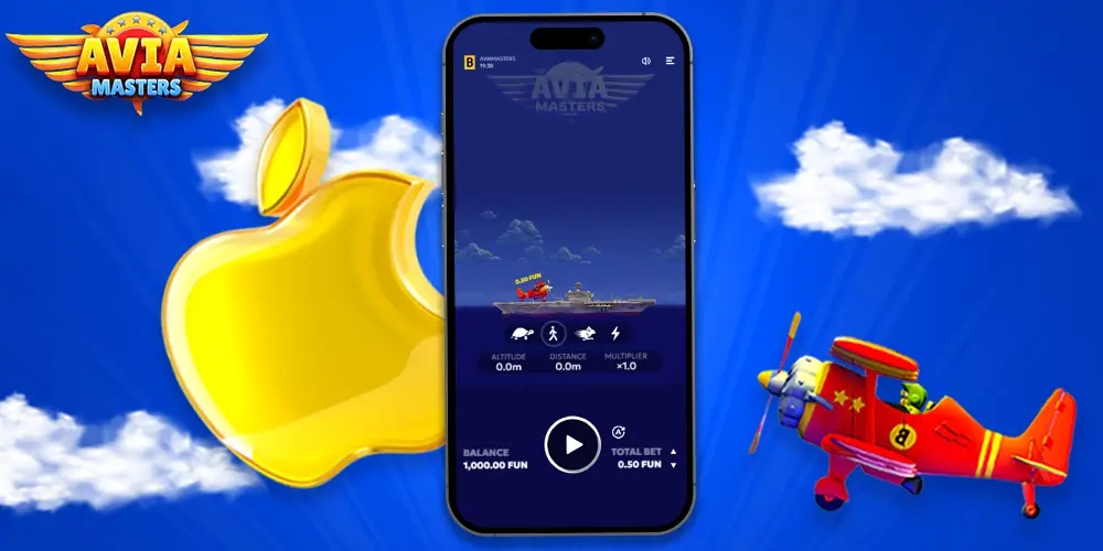 Information on how to download the Avia Master app on iOS